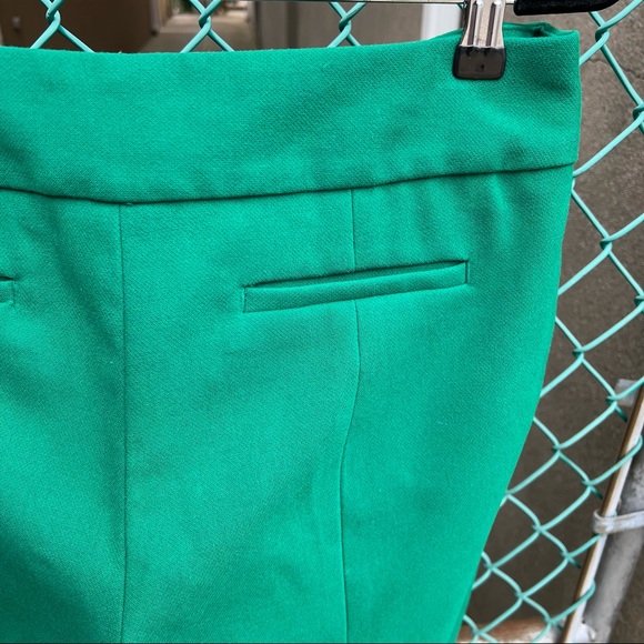 Talbots Green Cropped Pants 6 - Picture 11 of 16